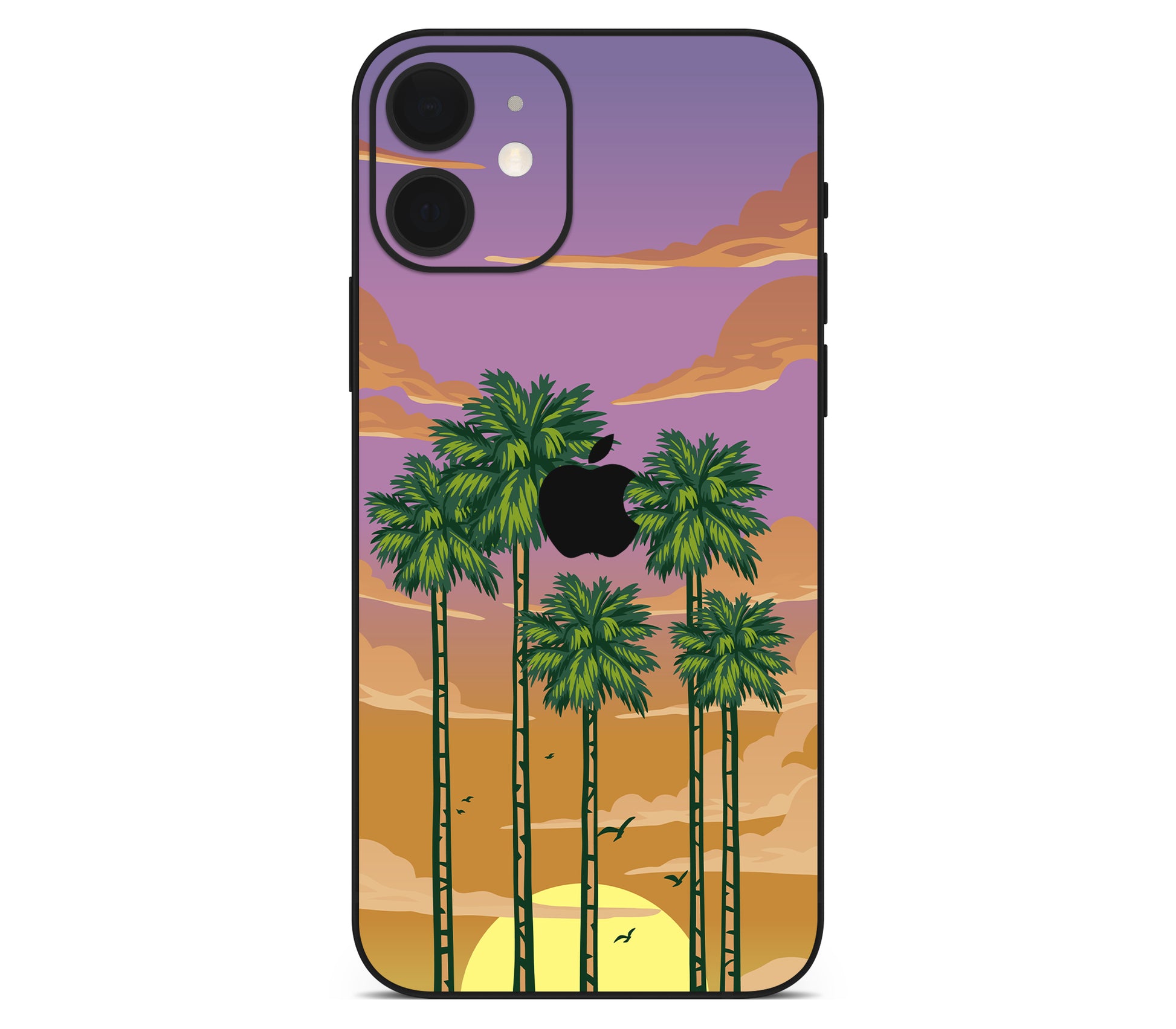 iPhone 12 skin, Vice, back skin with logo cutout