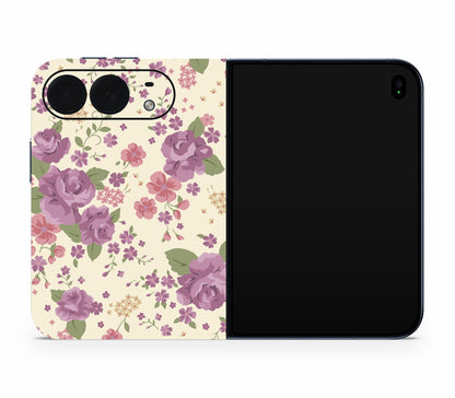 iPhone Duo skin, Lilac, full wrap without logo cutout