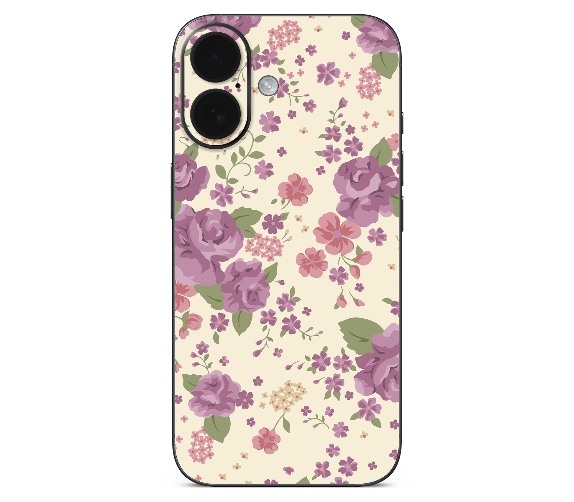 iPhone 16 skin, Lilac, back skin without logo cutout