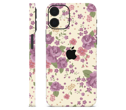 iPhone 12 Mini skin, Lilac, full wrap with logo cutout