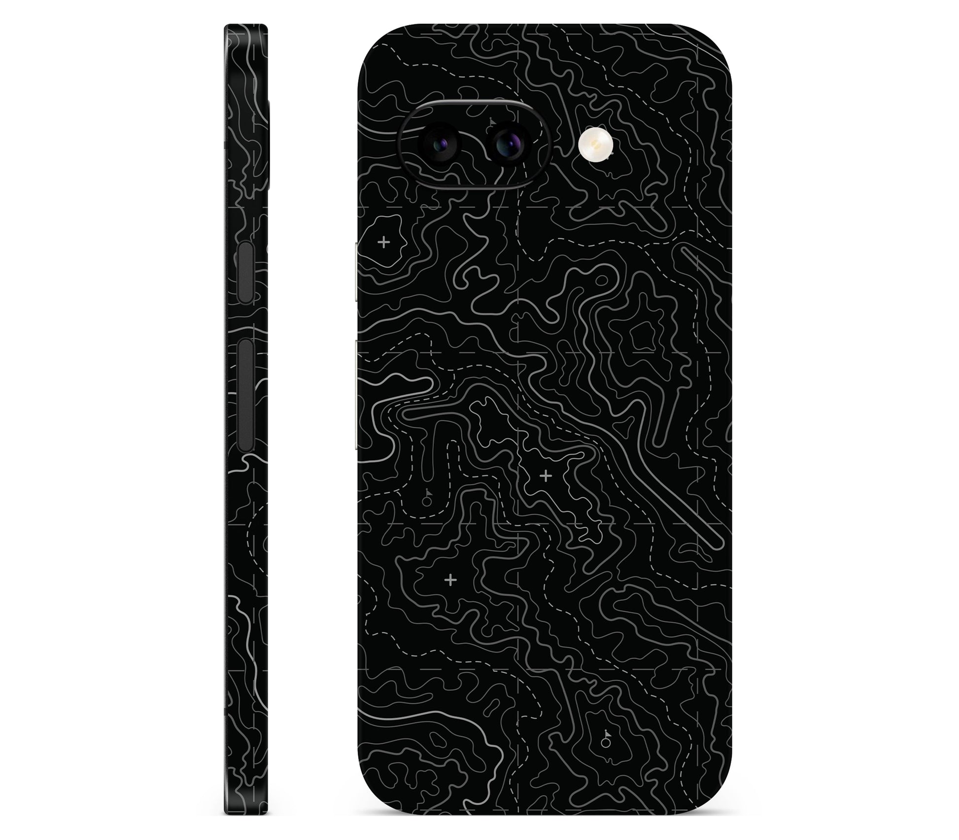 Google Pixel 10A skin, Lockdown (Blackout), full wrap skin