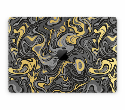 MacBook Pro 16" (2023, M3) skin, Damnation, top skin with logo cutout
