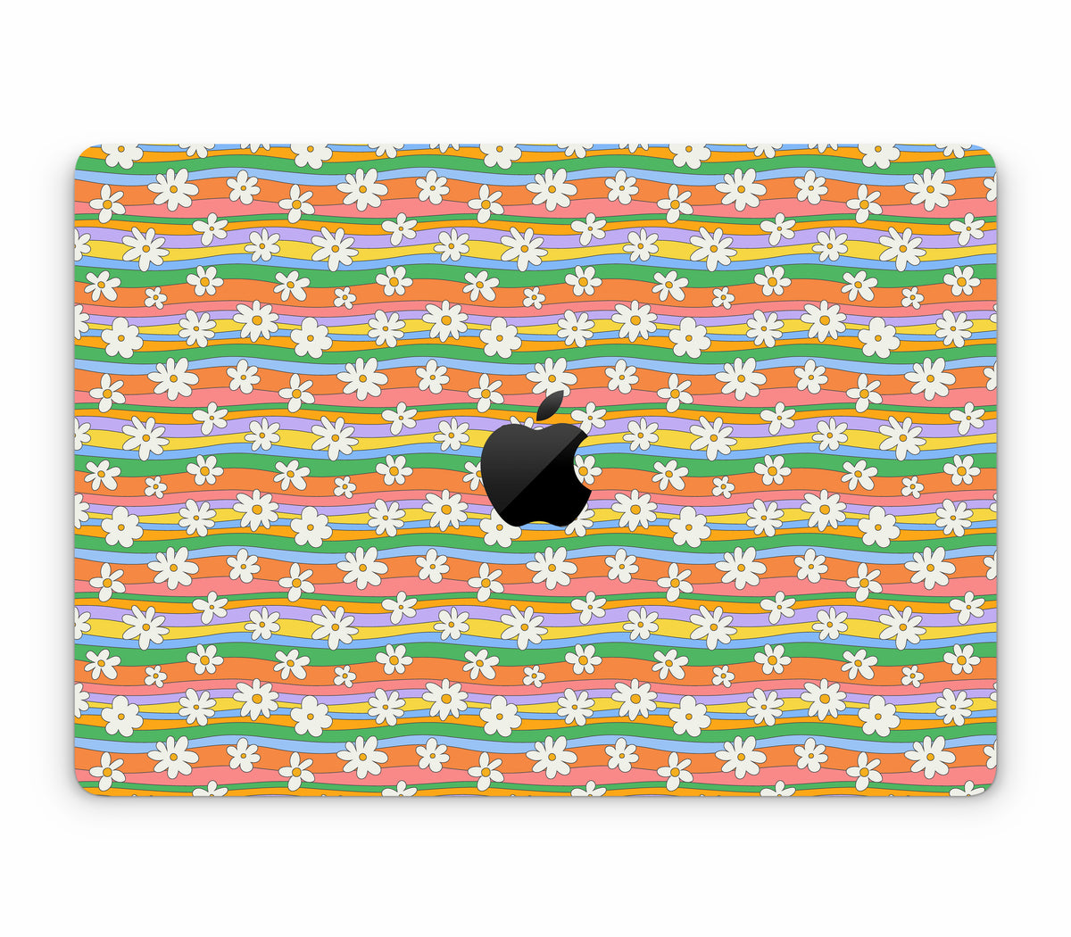 MacBook Pro 13" (2020, Intel) skin, Daisy Drift, top skin with logo cutout