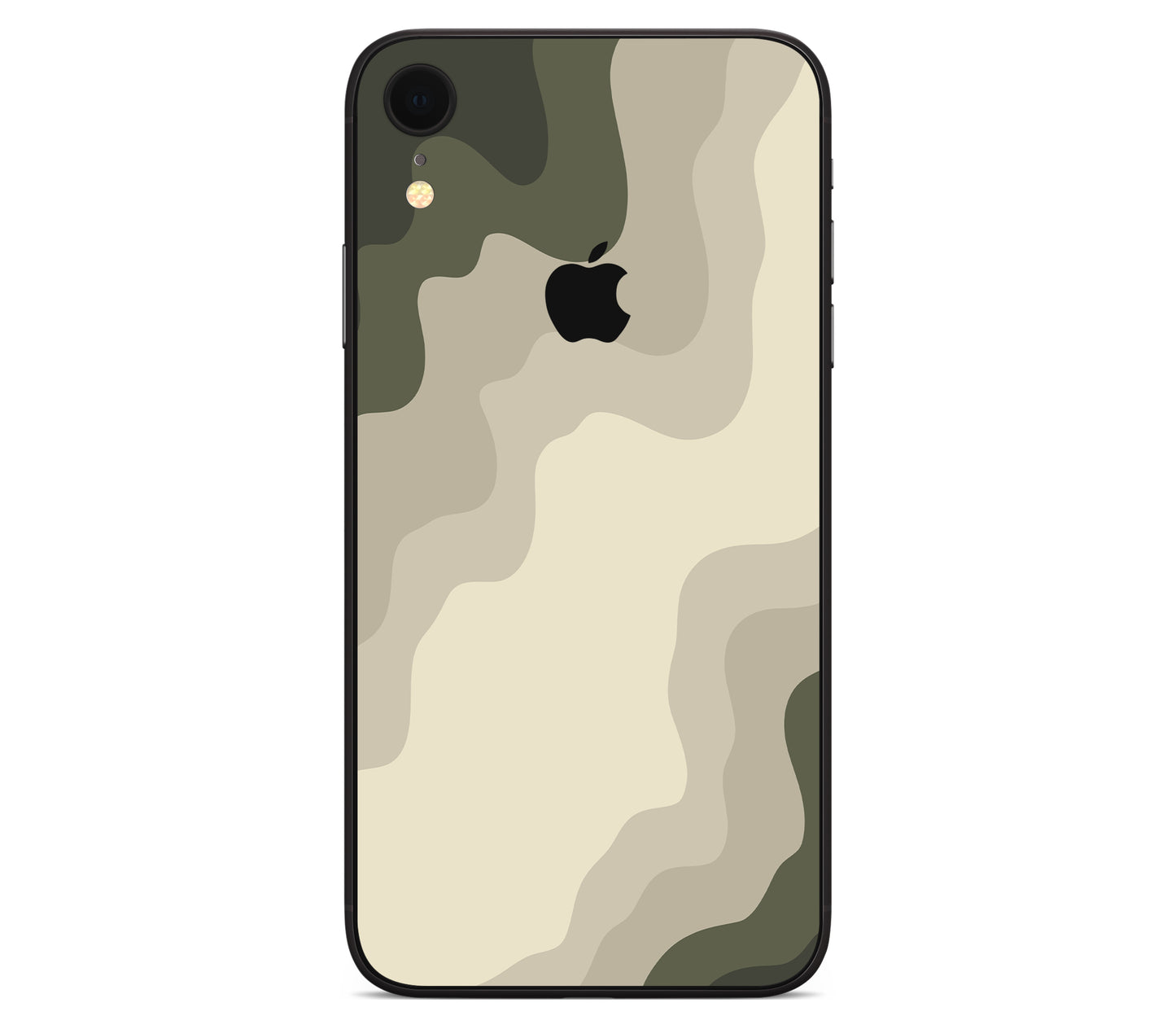 iPhone XR skin, Drift (Mirage), back skin with logo cutout