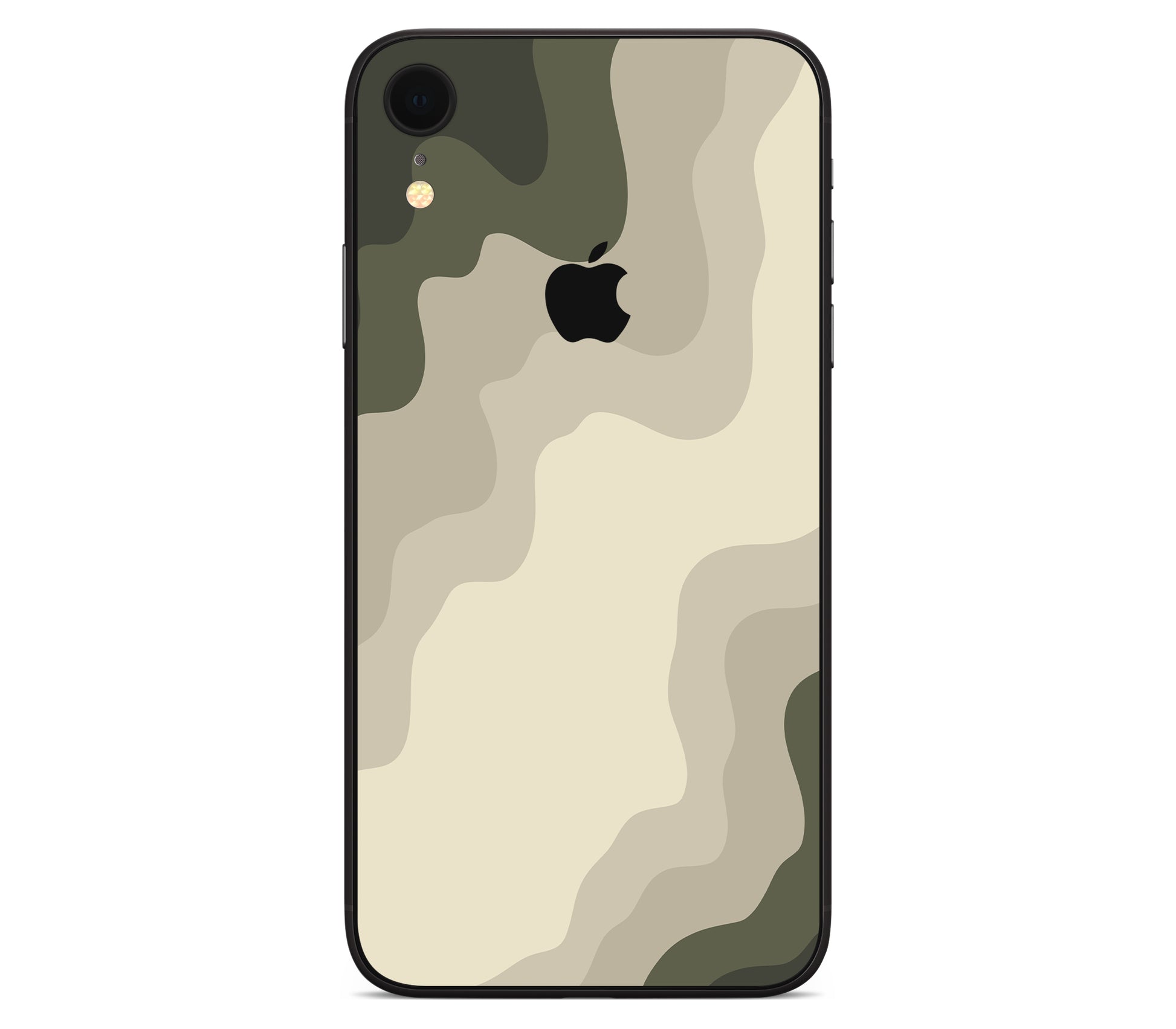 iPhone XR skin, Drift (Mirage), back skin with logo cutout