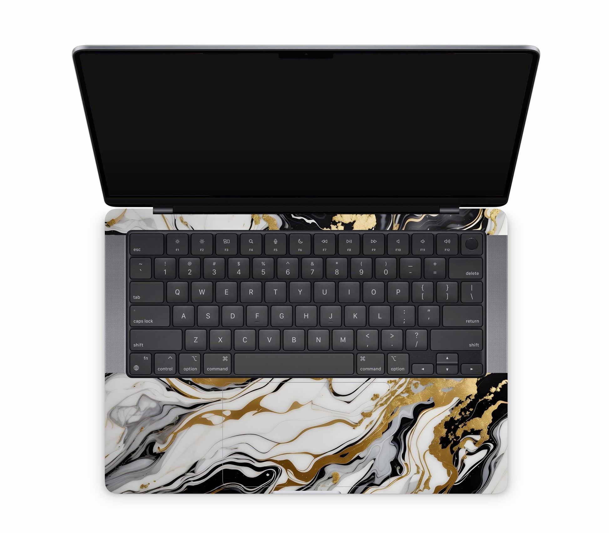 MacBook Pro 14" (2025, M5) skin, Gold Flare, inside skin