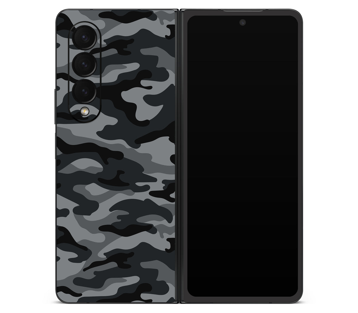 Galaxy Z Fold 4 skin, Urban Camo, back skin