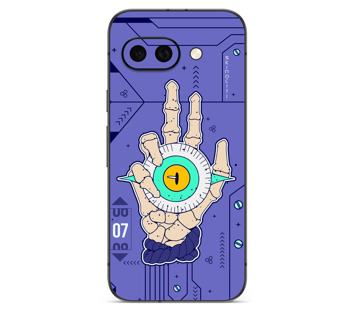 Google Pixel 10A skin, Hypnotic, back skin