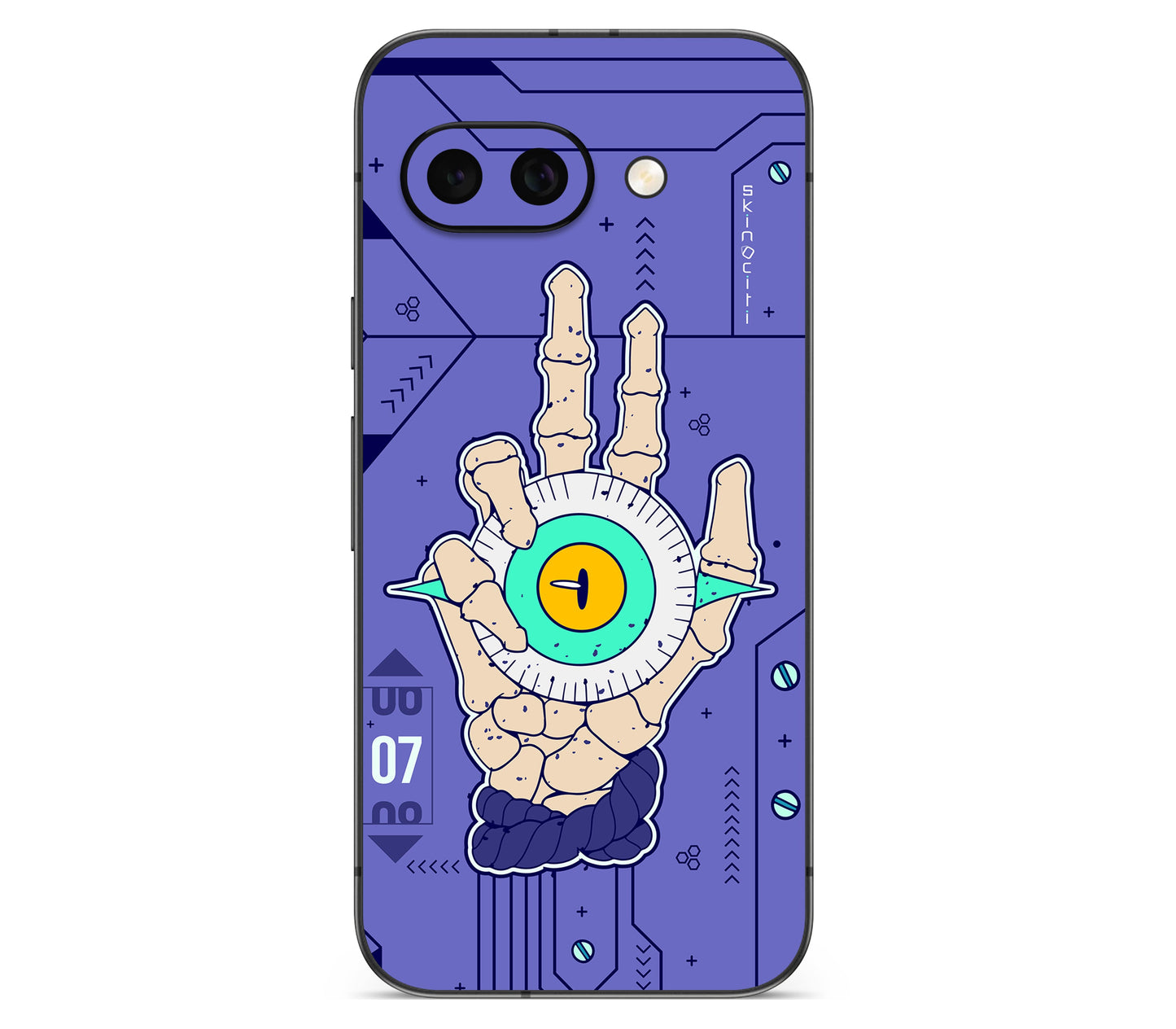 Google Pixel 10A skin, Hypnotic, back skin