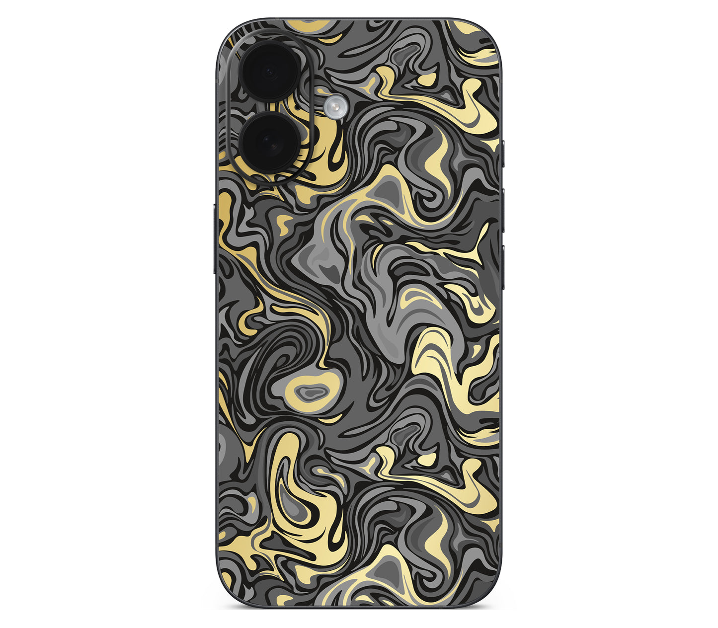 iPhone 16 Plus skin, Damnation, back skin without logo cutout
