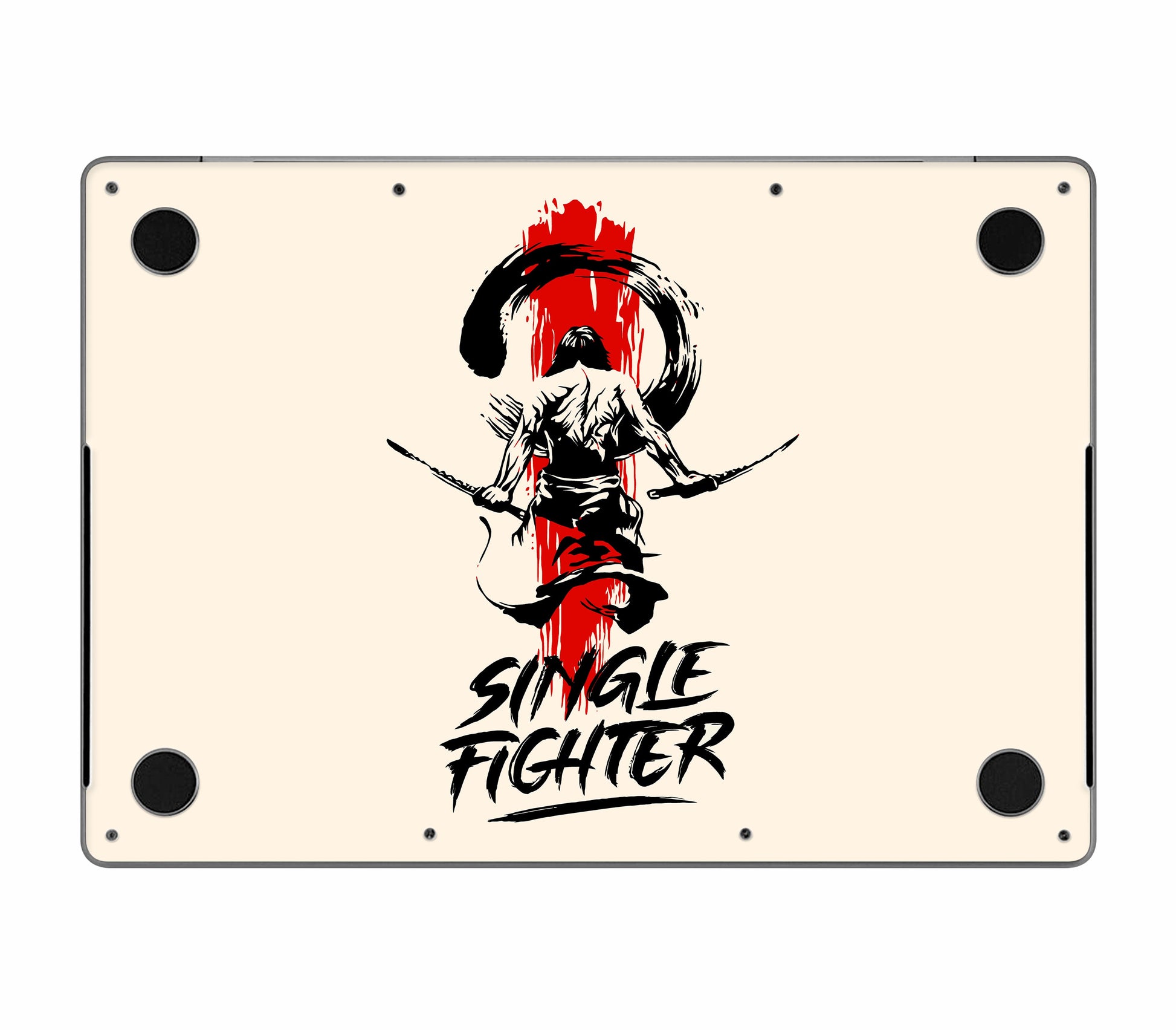 MacBook Pro 14" (2023, M3) skin, Samurai, bottom skin