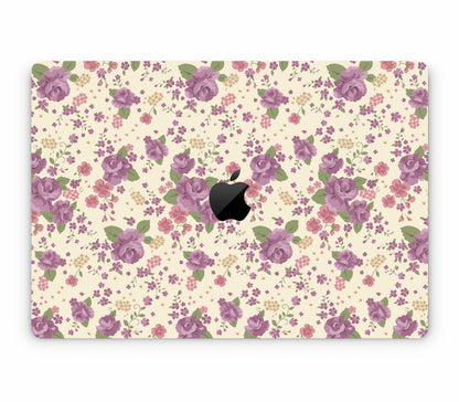 MacBook Pro 16" (2026, M5, M5 Pro, M5 Max) skin, Lilac, top skin with logo cutout