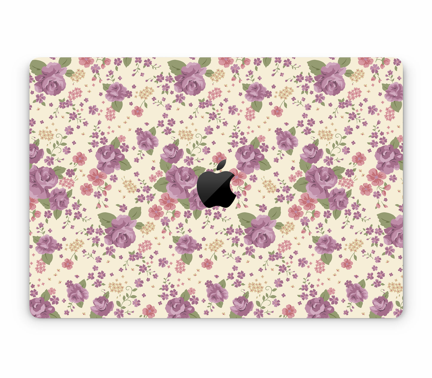 MacBook Air 15" (2026, M5) skin, Lilac, top skin with logo cutout