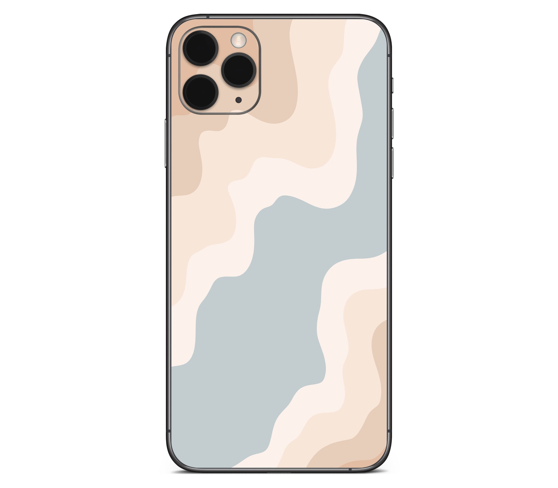 iPhone 11 Pro skin, Drift (Haze), back skin without logo cutout