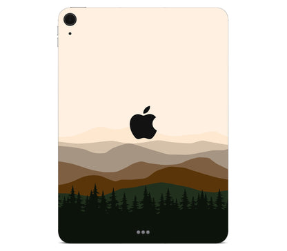 iPad Air 11" (M2) skin, Sierra Dusk, back skin with logo cutout