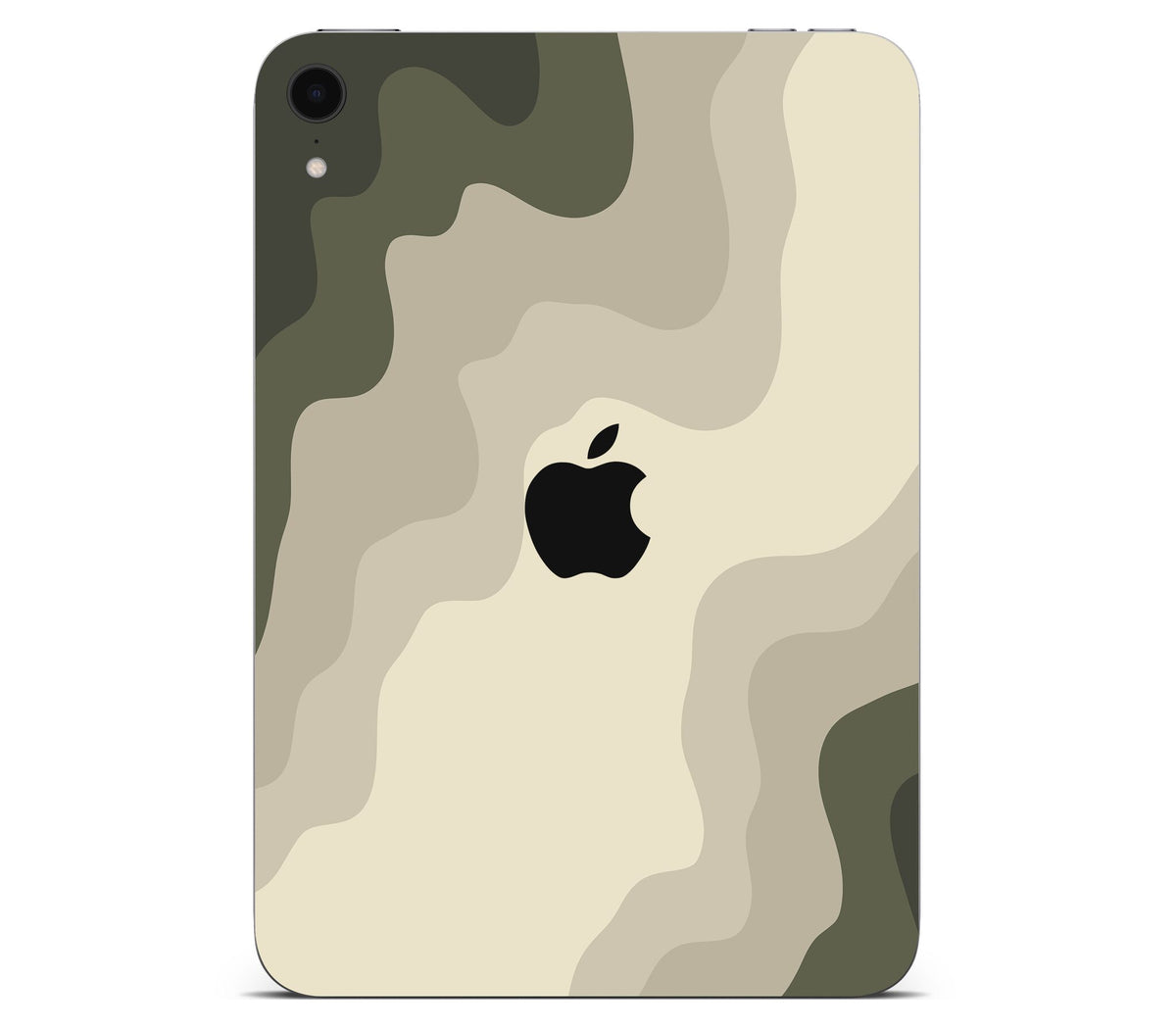 iPad Mini 6 skin, Drift (Mirage), back skin with logo cutout