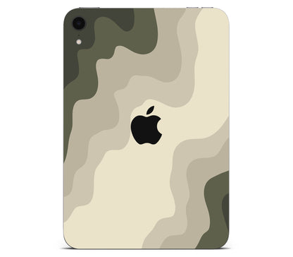 iPad Mini 6 skin, Drift (Mirage), back skin with logo cutout
