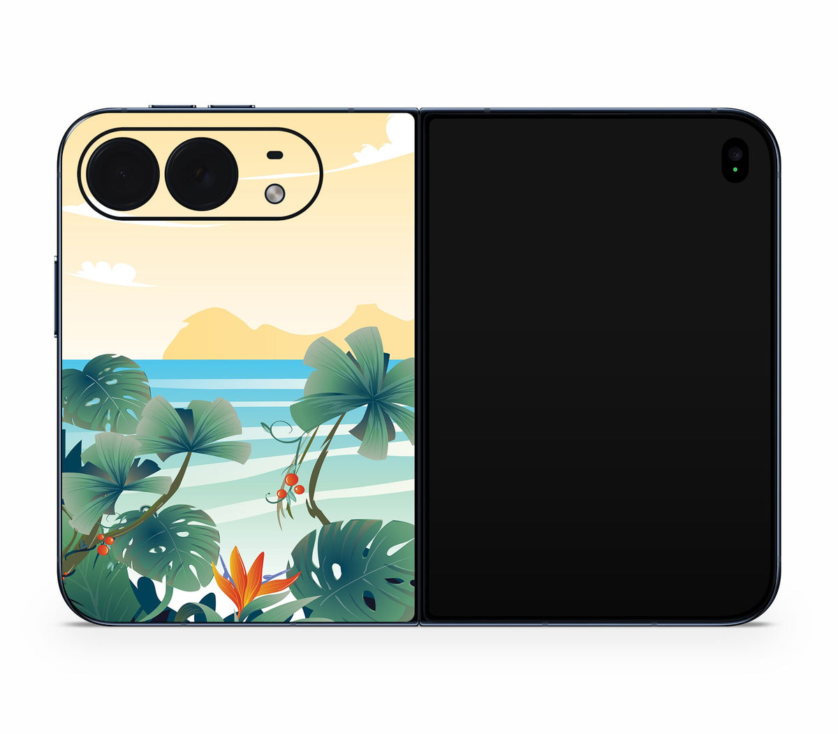 iPhone Duo skin, Sizzle Bay, back skin without logo cutout