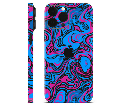 iPhone 13 Pro Max skin, Brain Drain, full wrap with logo cutout