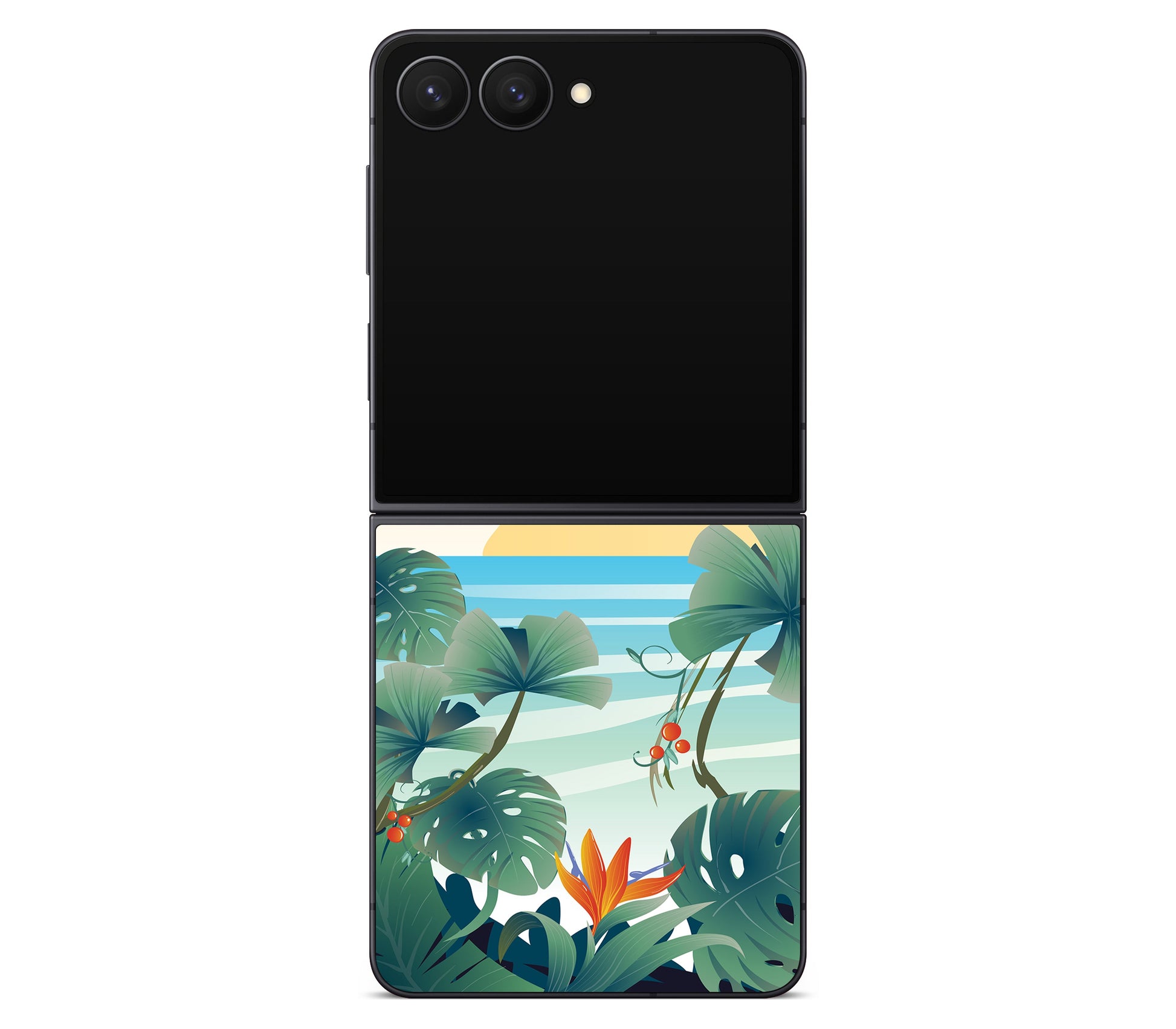 Galaxy Z Flip 8 skin, Sizzle Bay, back skin