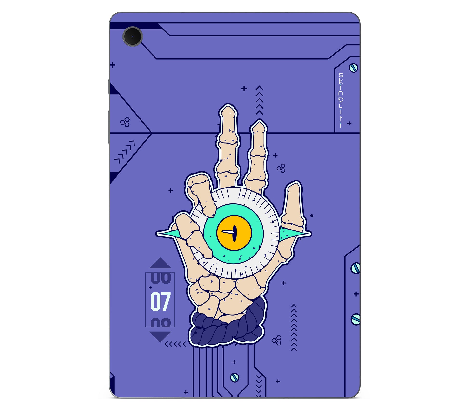 Galaxy Tab S10 Lite skin, Hypnotic, back skin