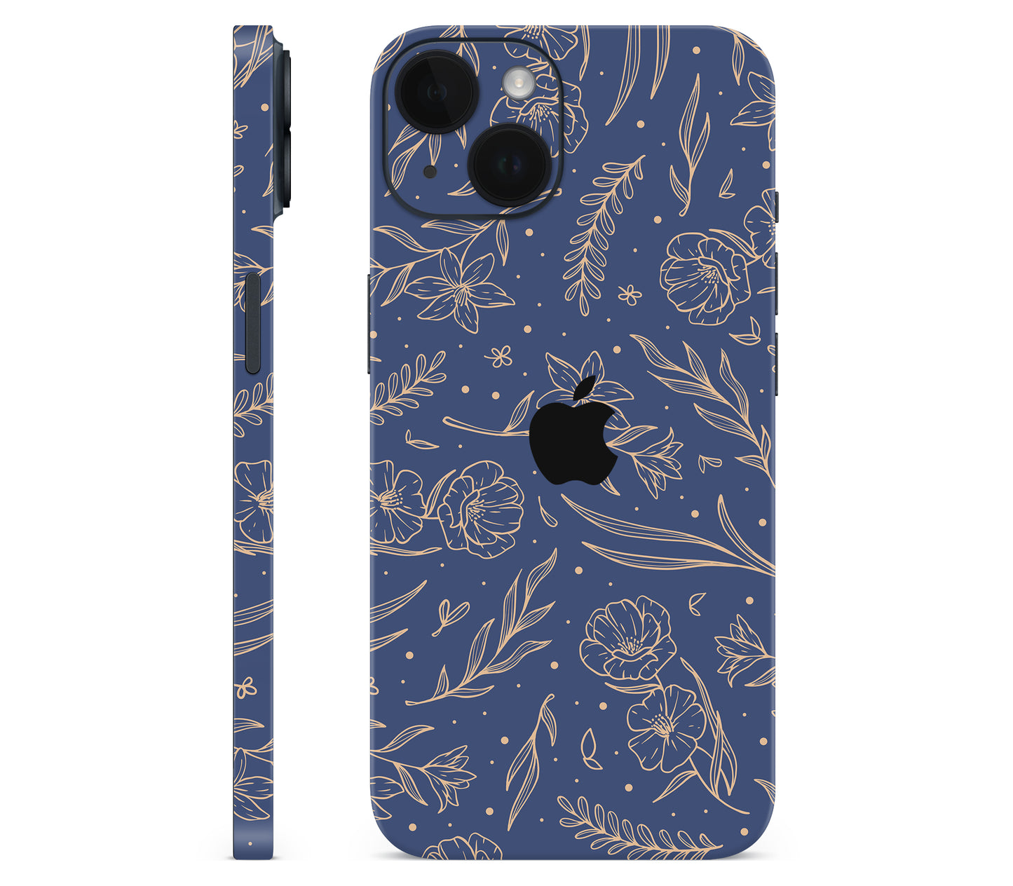 iPhone 14 Plus skin, Twilight, full wrap with logo cutout