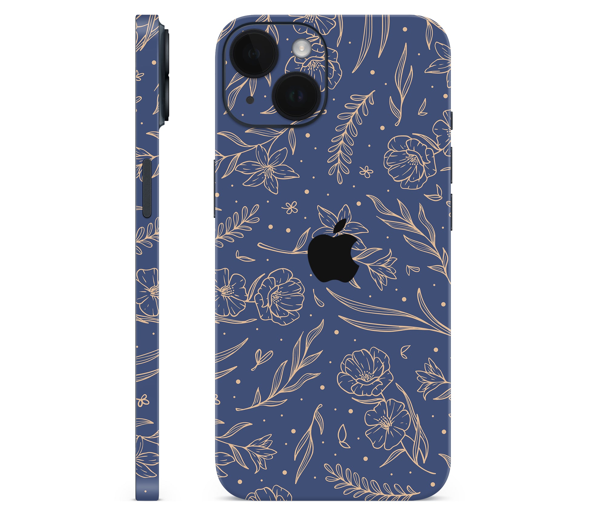 iPhone 14 Plus skin, Twilight, full wrap with logo cutout