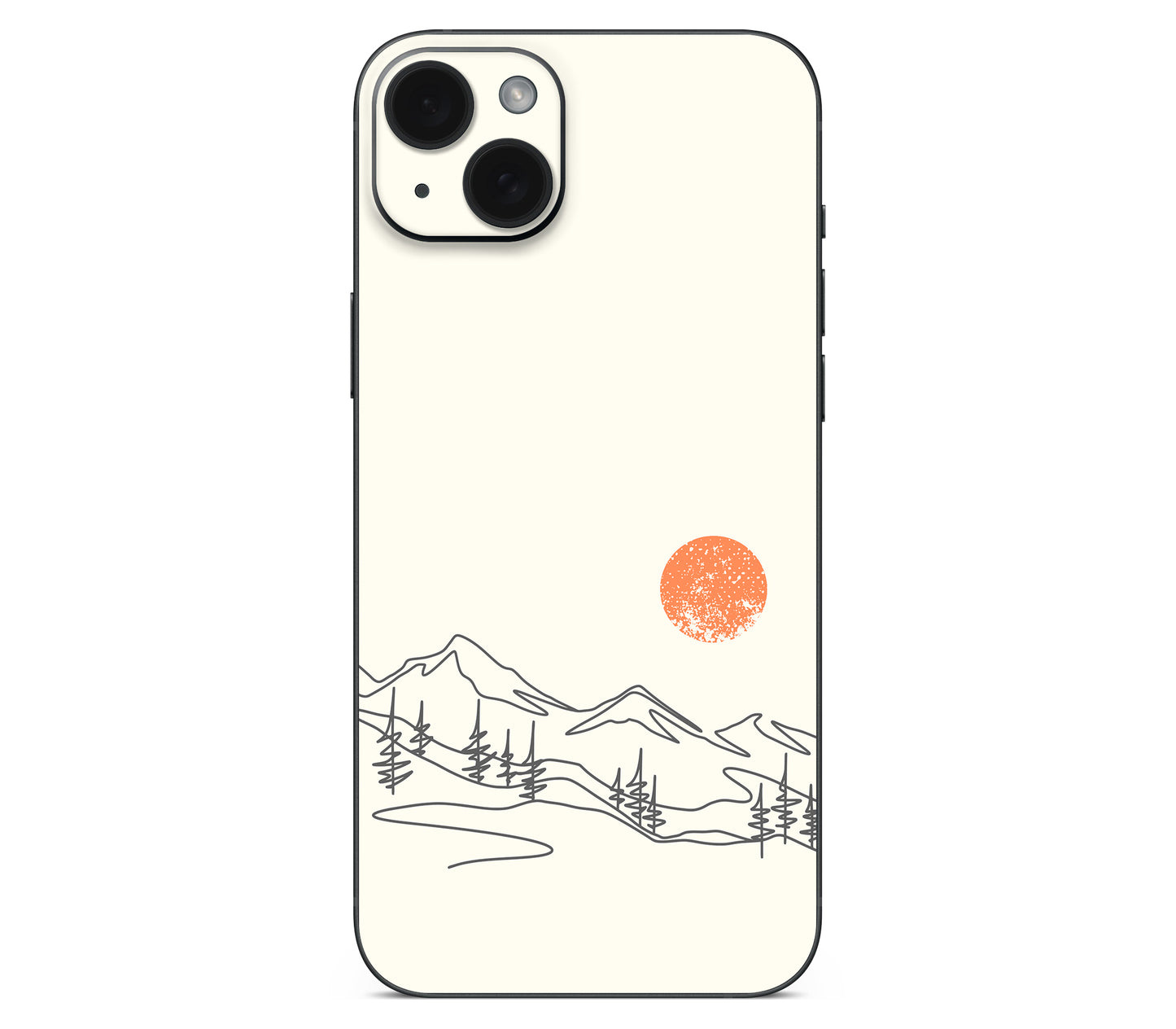 iPhone 15 skin, Offline, back skin without logo cutout