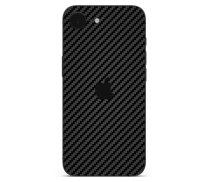 iPhone 17e skin, Code: Carbon, back skin with logo cutout