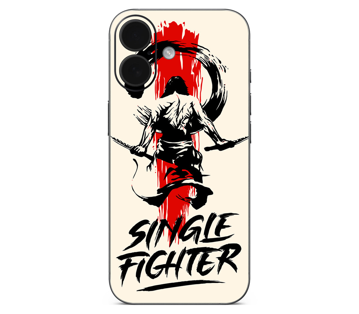 iPhone 17 skin, Samurai, back skin