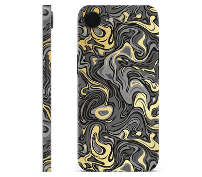 iPhone 17e skin, Damnation, full wrap without logo cutout
