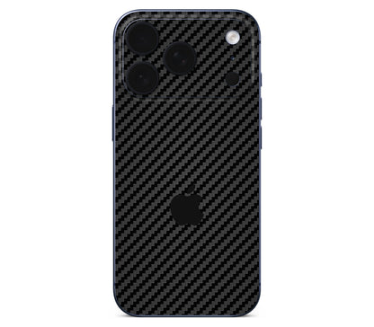 iPhone 18 Pro Max skin, Code: Carbon, back skin with logo cutout