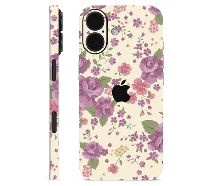 iPhone 17 skin, Lilac, full wrap with logo cutout