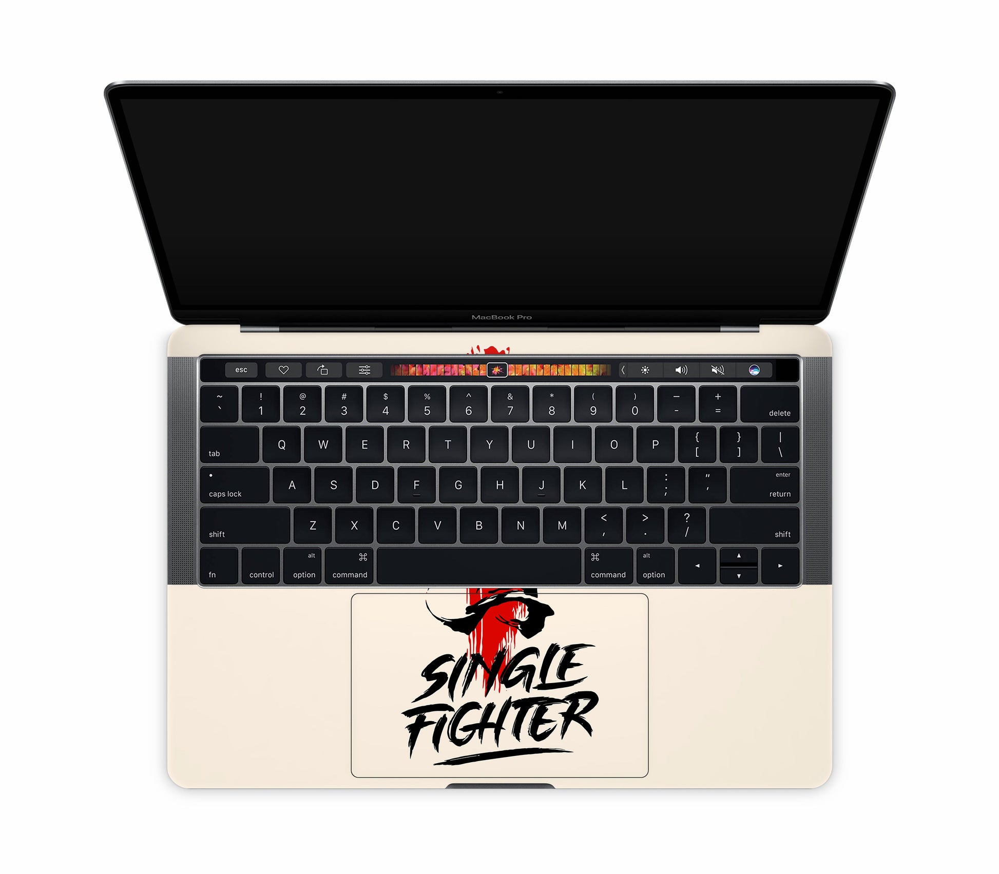 MacBook Pro 13" (2016-2019) Touch Bar skin, Samurai, inside skin