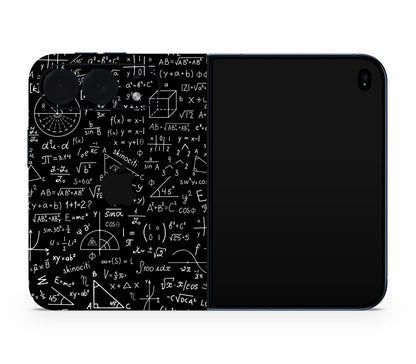 iPhone Duo skin, Math Madness, full wrap with logo cutout