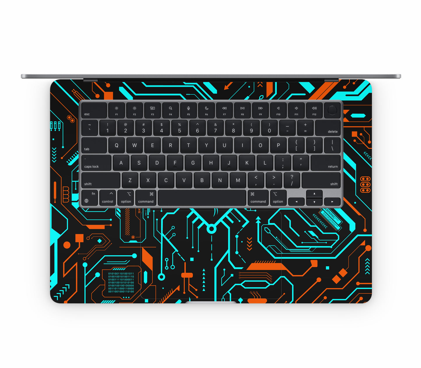 MacBook Air 15" (2024, M3) skin, Kali (Core), inside skin