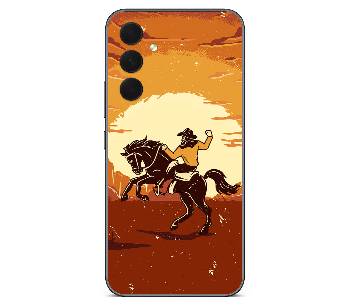 Galaxy A54 skin, Cowboy, back skin
