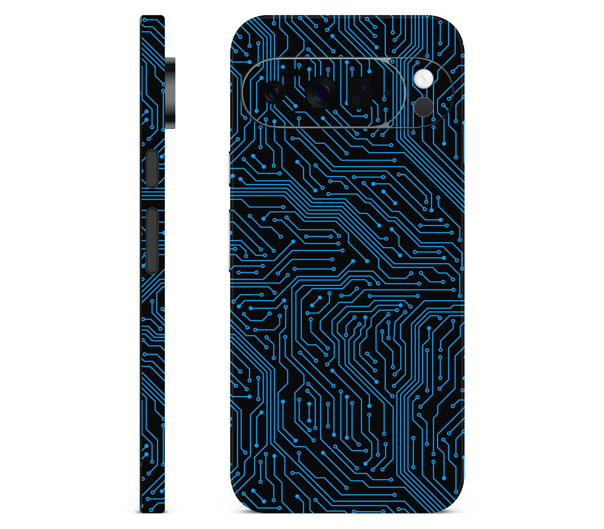 Google Pixel 10 Pro XL skin, Eternal Blue, full wrap skin