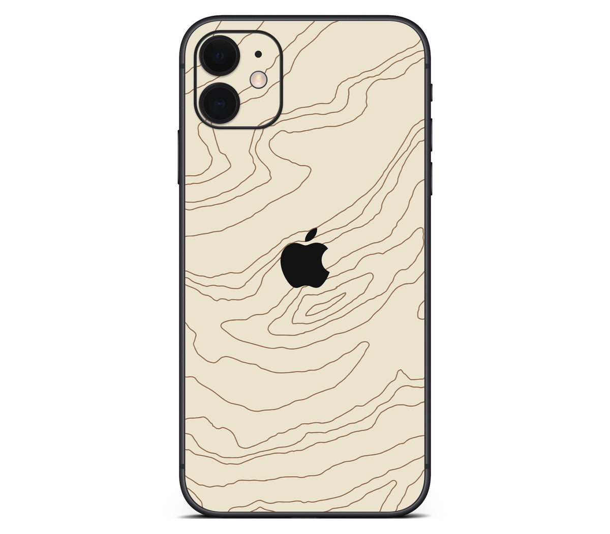 iPhone 11 skin, Dune, back skin with logo cutout