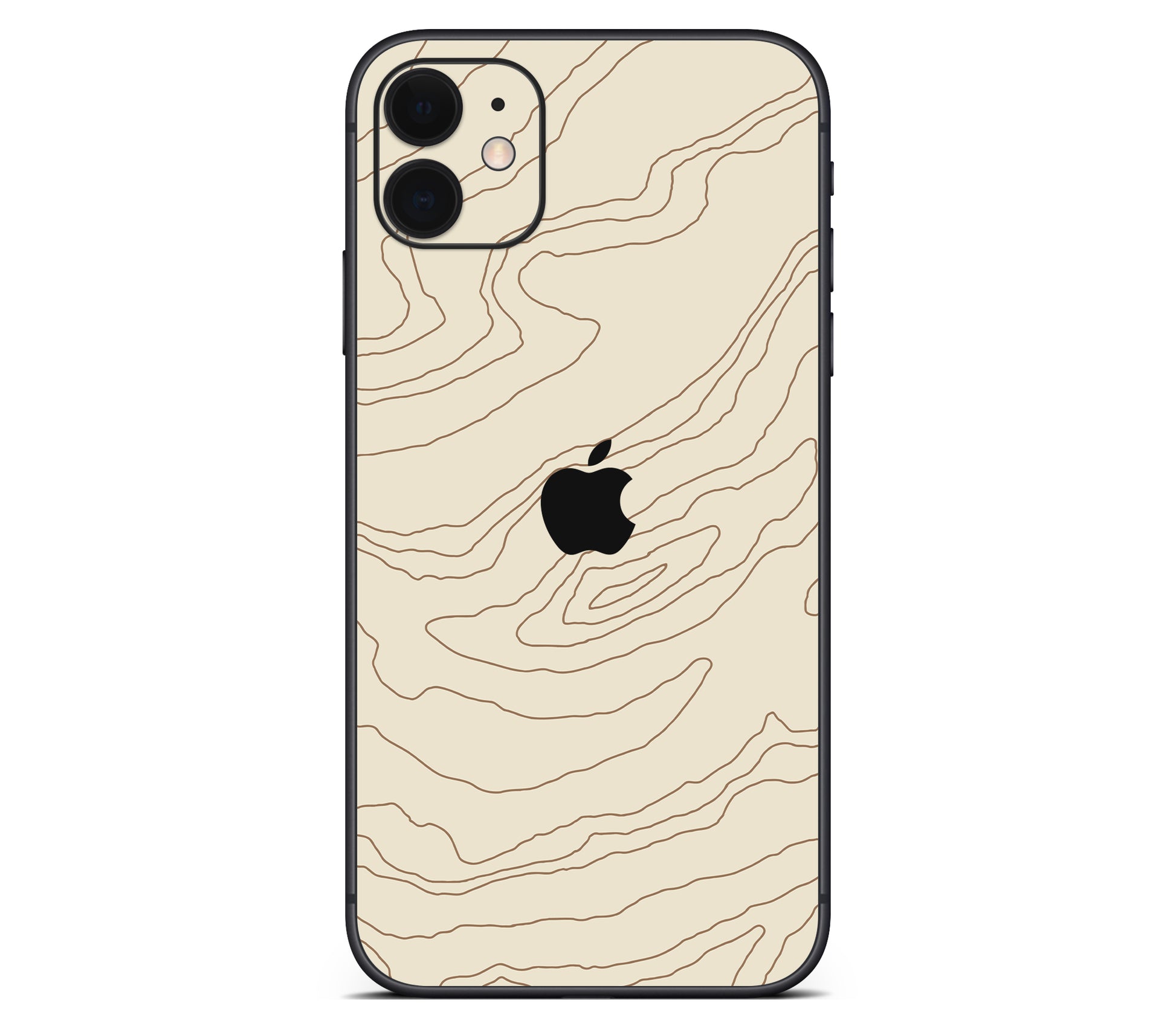 iPhone 11 skin, Dune, back skin with logo cutout