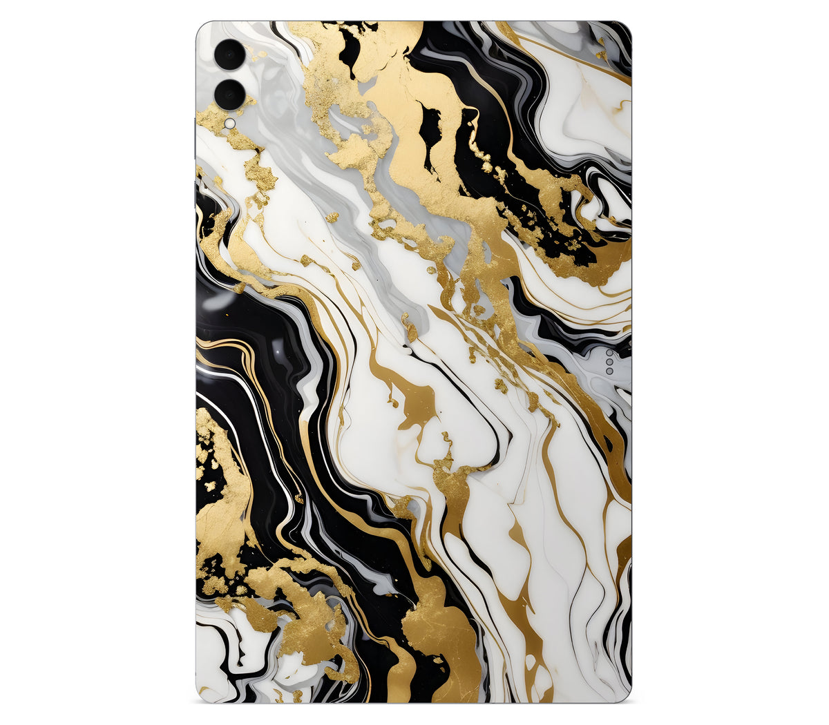 Galaxy Tab S11 Ultra skin, Gold Flare, back skin