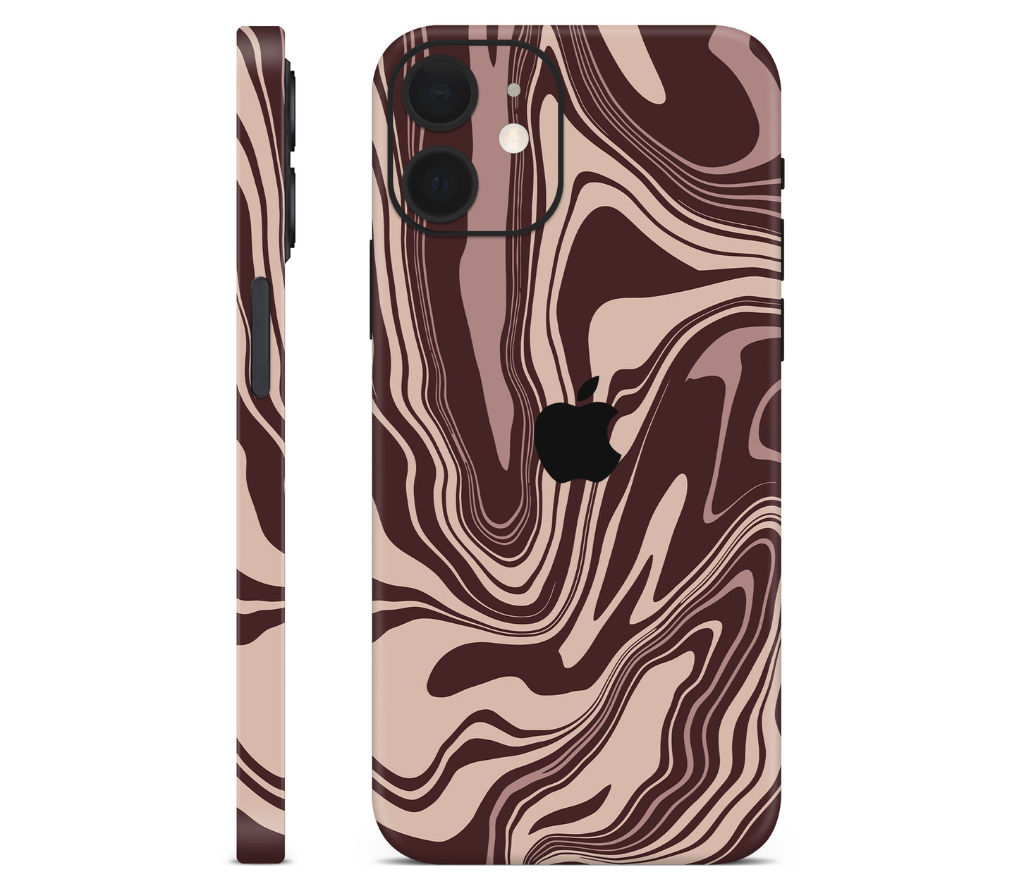 iPhone 12 skin, Vertigo (Fever), full wrap with logo cutout