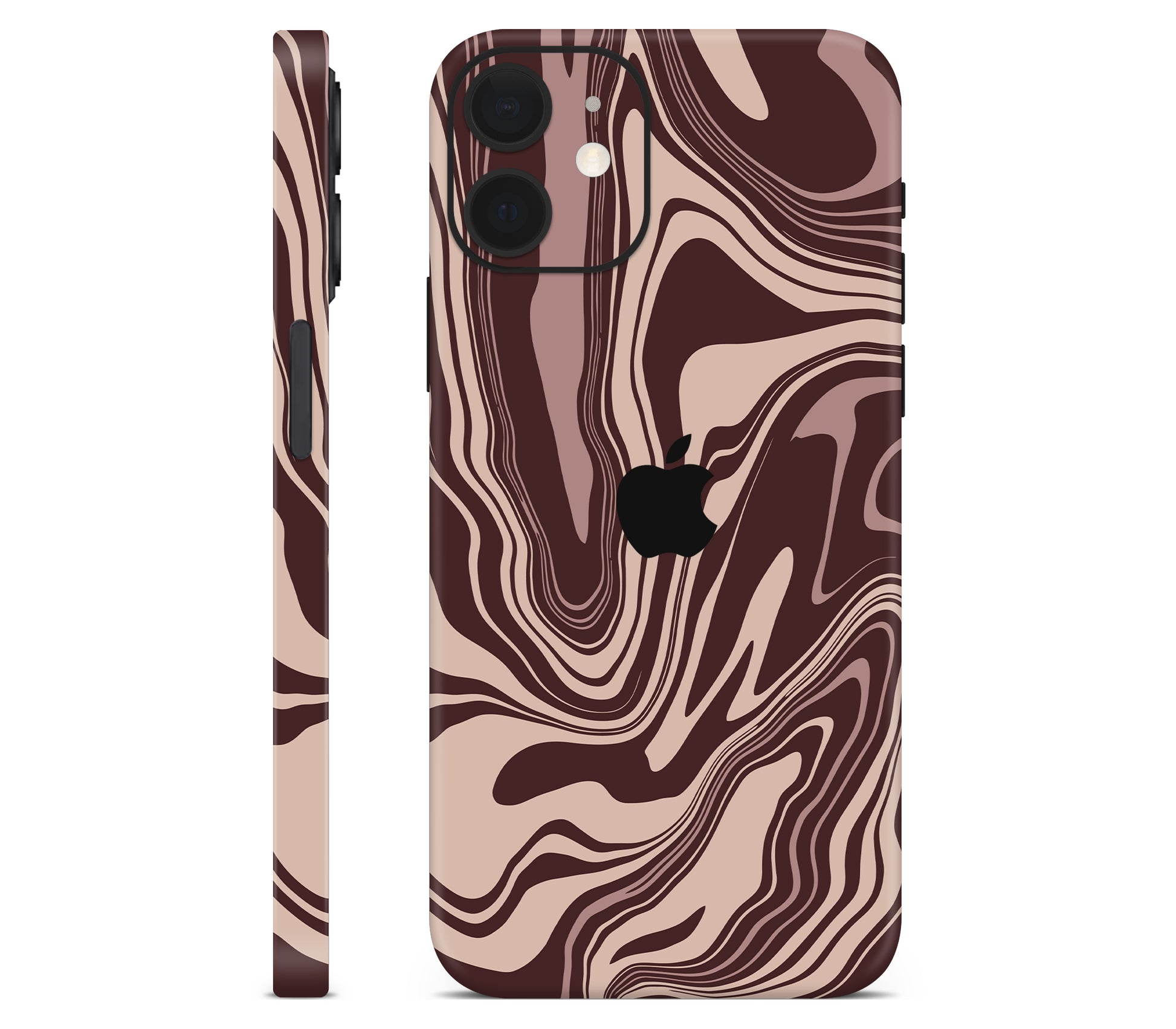 iPhone 12 skin, Vertigo (Fever), full wrap with logo cutout