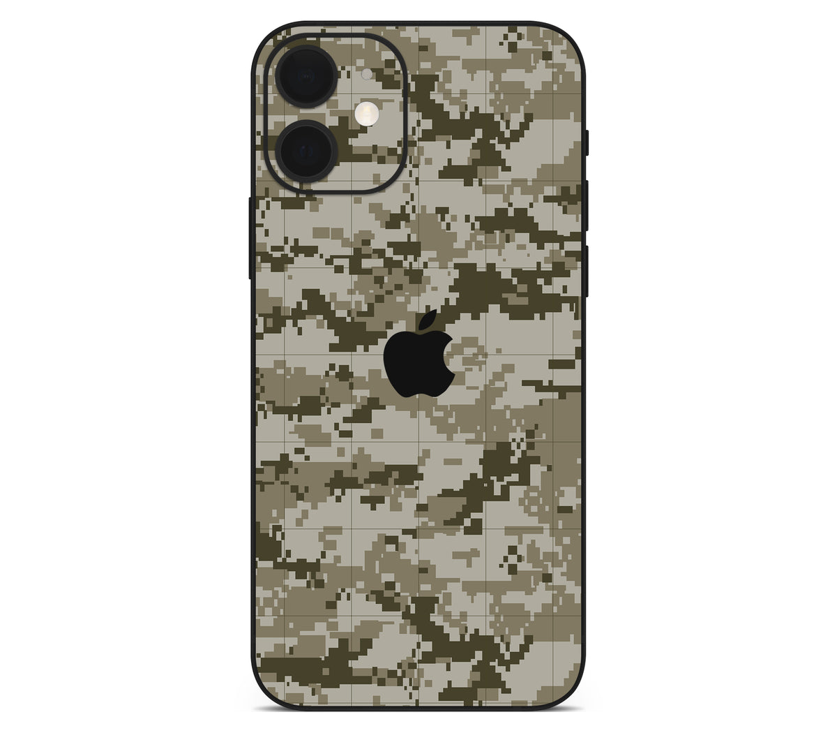 iPhone 12 skin, Stealth Mode, back skin with logo cutout