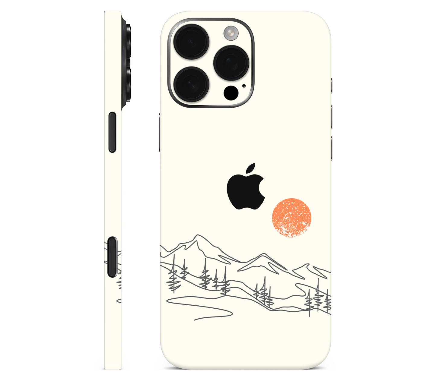 iPhone 16 Pro skin, Offline, full wrap with logo cutout
