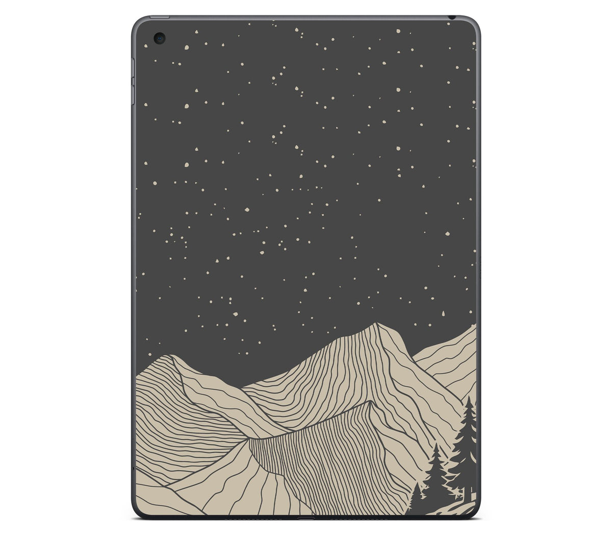 iPad 10.2" (2021, Gen 9) skin, Nightline, back skin without logo cutout