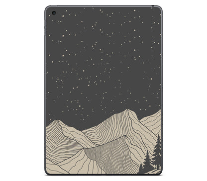 iPad 10.2" (2021, Gen 9) skin, Nightline, back skin without logo cutout