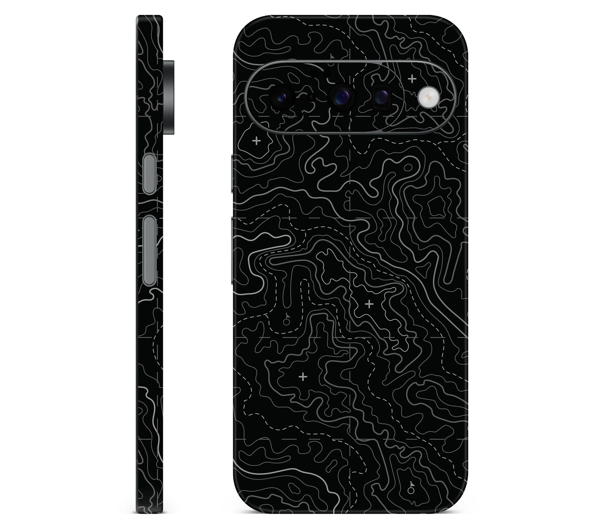Google Pixel 11 skin, Lockdown (Blackout), full wrap skin