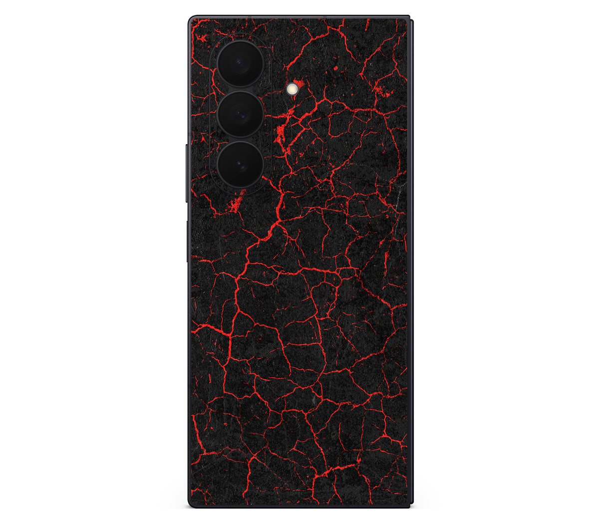 Galaxy Z Fold 8 Ultra skin, Hellcrack, back skin