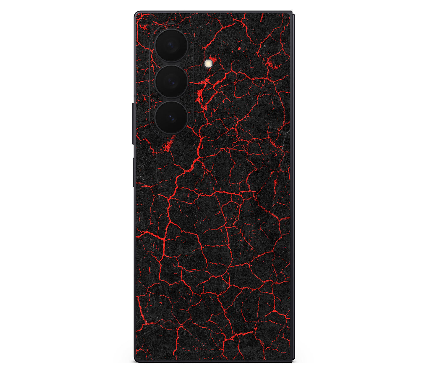 Galaxy Z Fold 8 Ultra skin, Hellcrack, back skin